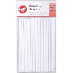 Wilton 6 Inch Lollipop Sticks