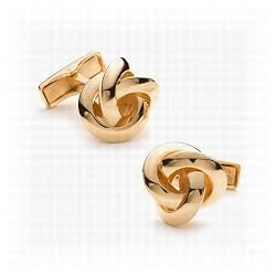 Vermeil Knot Cufflinks