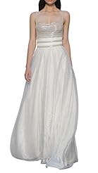 Floor Length Backless Spaghetti Strap Evening Dress/Wedding Dress 