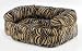 Bowser DOUBLE Donut Bed-Safari Microvelvet-Extra Large