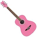 Daisy Rock Debutante Jr. Miss Acoustic Short Scale Bubblegum Pink Left Handed Guitar
