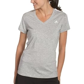 410 10SbeCL. AA280  adidas Womens Essentials 3 Stripe Tee