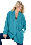 Shaker knit cardigan