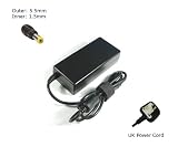 Laptop Charger for Acer Aspire One 535 AOA150 AOA150-1447 AOD150-1920 Compatible Replacement Notebook Adapter Adaptor Power Supply PSU (12 Month Warranty and UK Power Cord Inc)