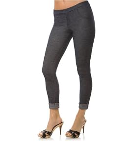 G by GUESS Cuffed Crop Jean Leggings