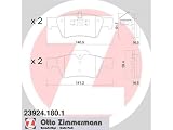 Zimmermann Zimmermann Bremsbeläge MERCEDES R-KLASSE Bj. ab 09 – HA Bremsklötze