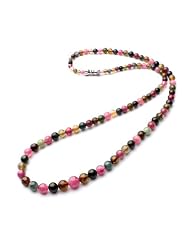 Limited Sales Promotion O-stone 3A Tourmaline Necklace Family Beads Collection Bracelet 3mm-7mm 48cm Bracelet Grounding Stone Protection Very Precious Gemstone