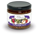 Tapas Lovers Rejoice! Tantalizing Tapas Tapenade Features Artichoke, Fire-roasted Tomatoes, Garlic & Olives in Their Greatest Form. All Natural and Preservative Free. Elegantly Presented to Make it Perfect For Gift Giving.