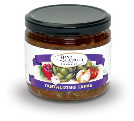 Tapas Lovers Rejoice! Tantalizing Tapas Tapenade Features Artichoke, Fire-roasted... by Hand to Mouth Edibles