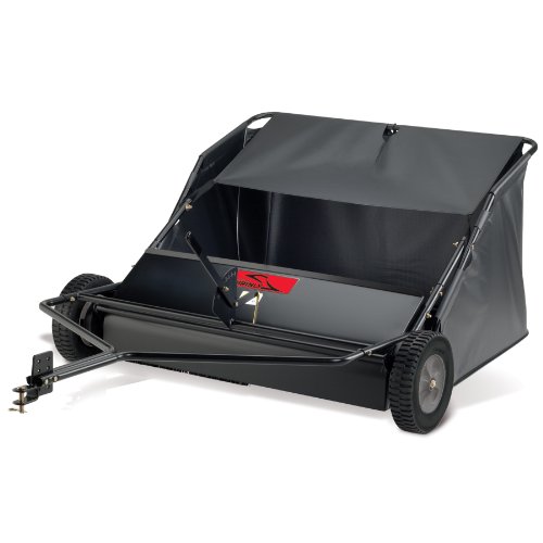 Brinly STS-42LXH 20 Cubic Feet Tow Behind Lawn Sweeper, 42-Inch
