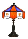 Clemson University Tigers Glass Table Lamp 14