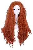 L-email New 2012 Pixar Merida Costume Wig Brave Movie Disguise Cb38