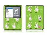 Rabbits Design Protective Decal Skin Sticker for Apple iPod nano 3G (3rd Generation) 4GB/ 8GB Player