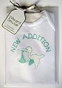 New Addition' 0-6months romper sleepsuits