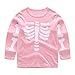 IF Pajamas Little Girls Skeleton Halloween Pajamas Sets