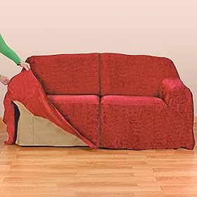 Love Seat Cover Restoration Burgundy