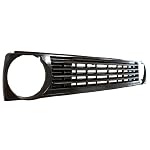 JOM Kühlergrill, passend für VW Golf 2, ohne Zusatzsscheinwerfer, ohne VW-Emblem. Eintragungsfrei.