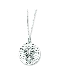 Sterling Silver & CZ Purity 18in Necklace. Metal Weight- 8.97g.