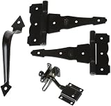 Stanley Home Designs 824334 Stanley Decorative Gate Kit Black