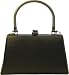 Ladies Black Vintage Box Evening Clutch Bag