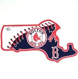 BOSTON RED SOX OFFICIAL LOGO MLB DOOR WALL SIGN