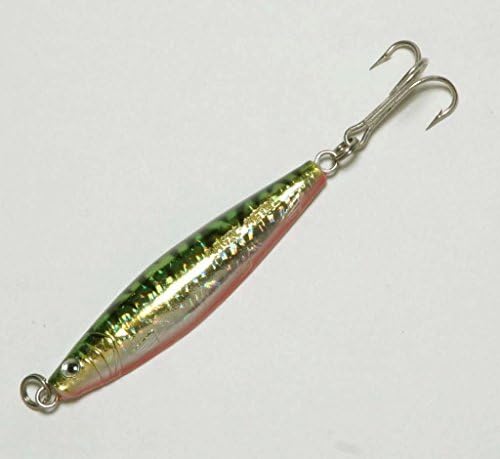 High Tide Tackle Magic Metal Lite Jig, Silver/Green