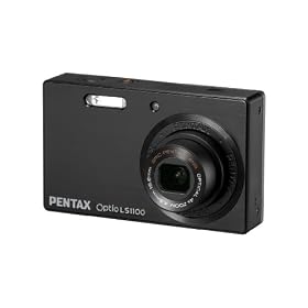 Pentax Optio LS1100 Digital Camera - Black (14MP, 4x Optical Zoom) 3 inch LCD Screen
