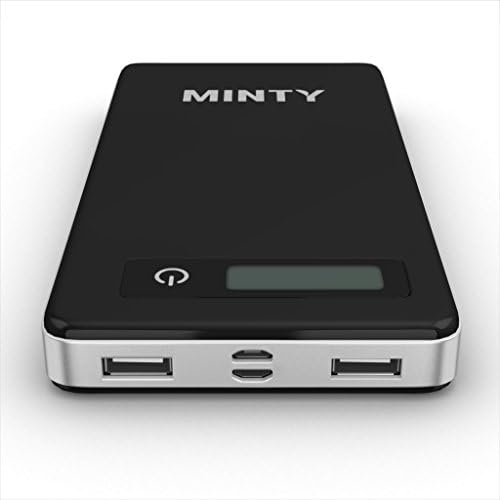 The Ultimate Portable Charger By Minty | Lightning Speed Charging 20000mAh | Ultra Safe Charging Technology | Compatibility With iPhones, Samsung, Nokia, HTC, LG &amp; More | User Friendly &amp; Lightweight