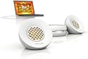 Philips SPA 3251 Notebook Lautsprecher (2 x 0,6 Watt RMS, USB 2.0) wei&szlig;