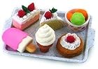 IWAKO Japanese Eraser Dessert Set - Colors Vary