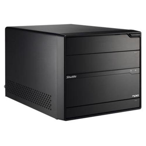 Shuttle LGA1155/Intel Z77/500W Mini Gaming PC Barebone SZ77R5 (Black)