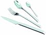 Lisa d'alban 412560 D�ner De Charme M�nag�re 24 Pi�ces Soho Couverts de table Inox 18/0 Forg� Brillant