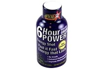 Nve Pharmaceuticals 133EA 2oz. 6-Hour Sugar-Free Power Energy Shots - Juicy Grape Flavor (12 Each)
