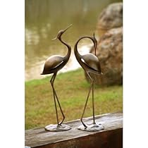Big Sale SPI Home 33350 Stylized Garden Heron Pair Sculpture
