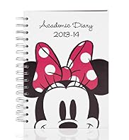 Minnie Mouse 2013-14 Mid-Year Academic Diary
