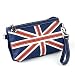 Blue Clutch Bag Blue Union Jack Faux Leather Clutch/Bag AJ23922