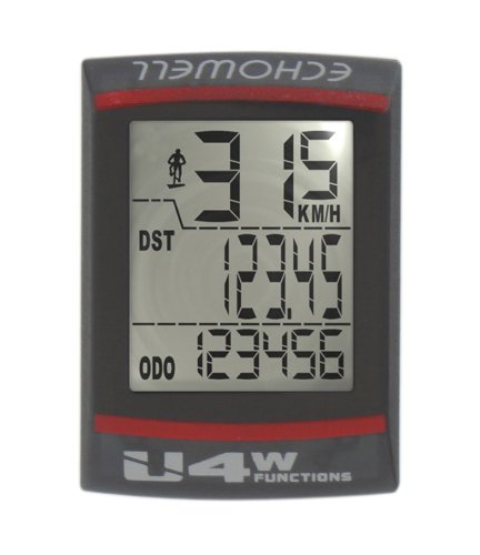 Echowell Fahrradcomputer U4W, black, 244630