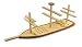 Wooden Deluxe Galleon Ship for Miniatures