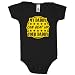 My Daddy Can Beat Up Yours Baby One-Piece, Black, 3-6 Months