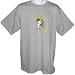 Mens Green Bay Packers #15 Bart Starr Ash Vintage Name and Number Tshirt - XL