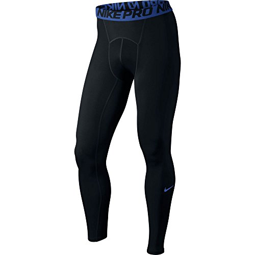 Nike Mens Pro Cool Tights Black/Royal Blue 576978-011 Size X-Large