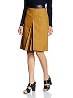 Belstaff Falda Jarrow Inverted Pleat (Mostaza)