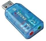 POWER STAR CL-SU4CHA External USB Sound Card with CMEDIA chipset