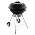 Round Kettle BBQ Grill with BBQ Tools