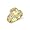 0.75 CT Round Diamond Antique Engagement Ring, F - G Color, VS1 - VS2 Clarity (14k Yellow Gold) 6.8g