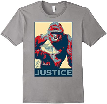 Men's  Haram-be the Gorilla t-shirt Medium Slate