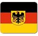 German Germany Deutsche Flag Mousepad Mouse Pad Mat