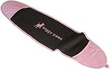 Soggy Paws Towel Large Brown and Pink