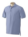 Izod Double-Mercerized Satin Tonal Sport Shirt, Sky, XL