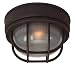 Craftmade Z394-07 Cast Aluminum Small Flush Outdoor Sconce
